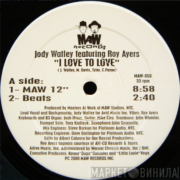 Roy Ayers, Jody Watley - I Love To Love