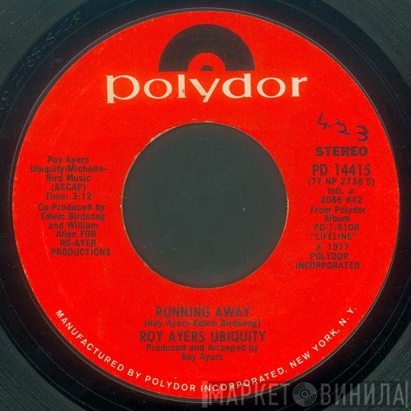 Roy Ayers Ubiquity - Running Away / Cincinnati Growl
