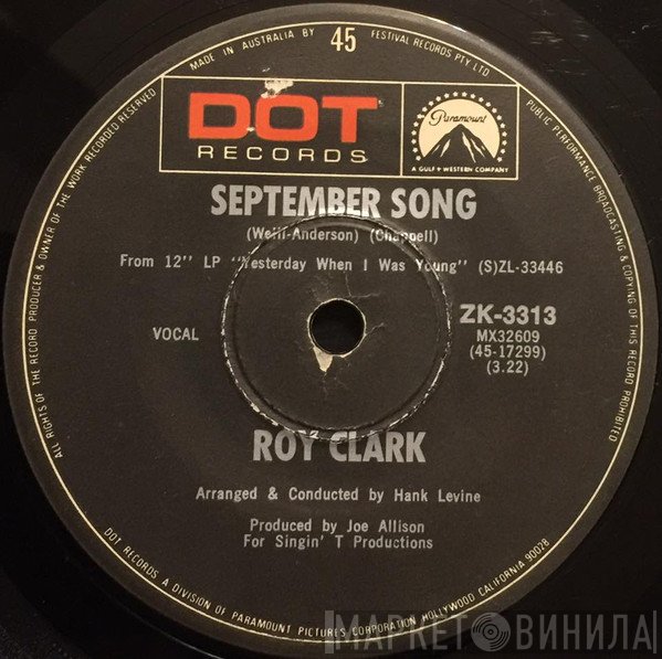 Roy Clark - September Song