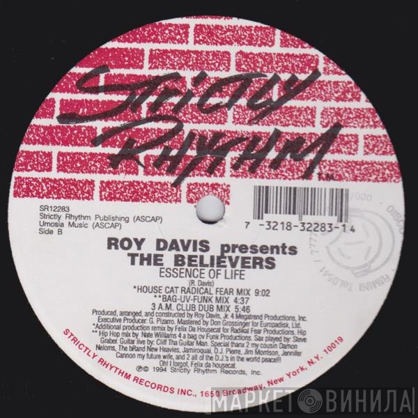 Roy Davis Jr. Presents The Believers  - Essence Of Life
