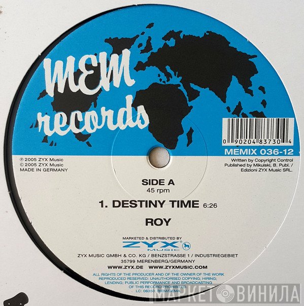 Roy  - Destiny Time