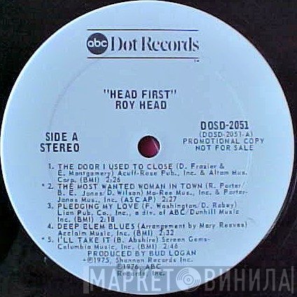 Roy Head  - Head First