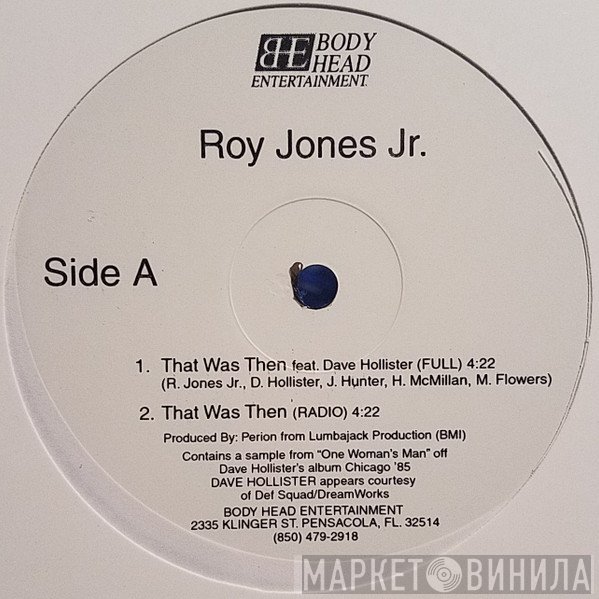 Roy Jones Jr., Dave Hollister - That Was Then