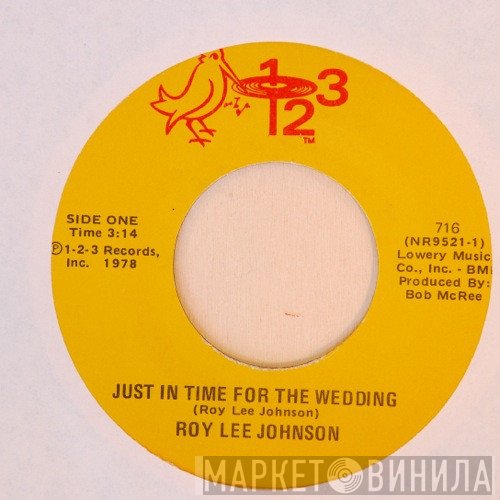 Roy Lee Johnson - Just In Time For The Wedding