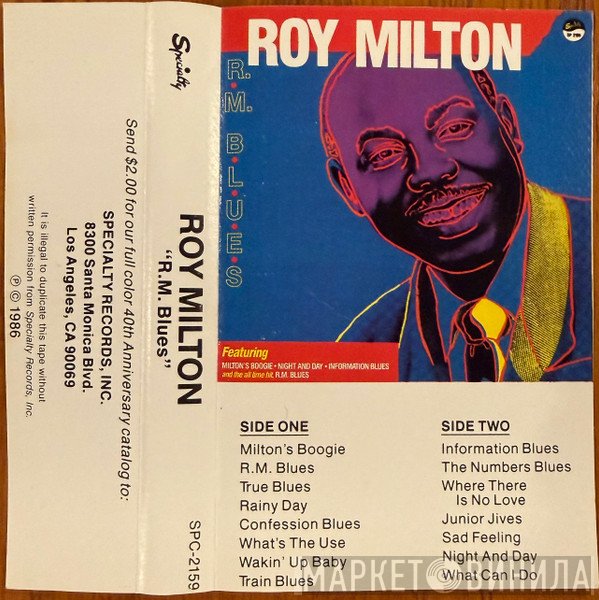 Roy Milton  - R.M. Blues