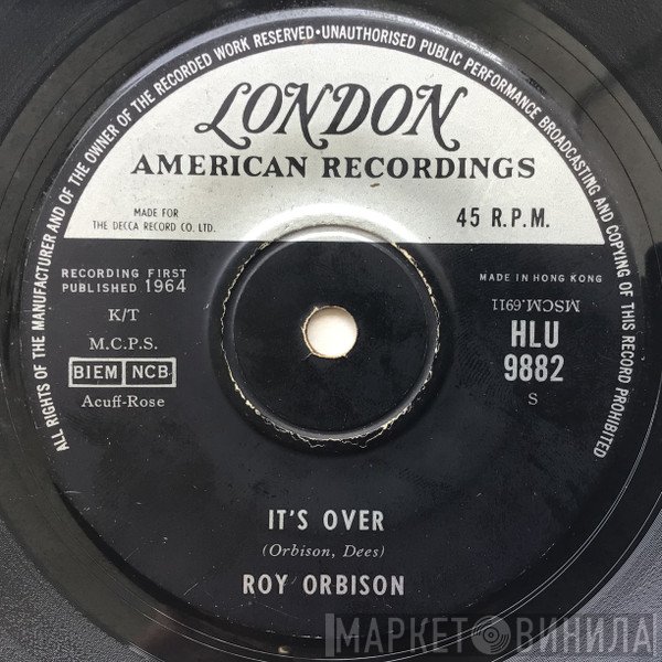 Roy Orbison - It's Over