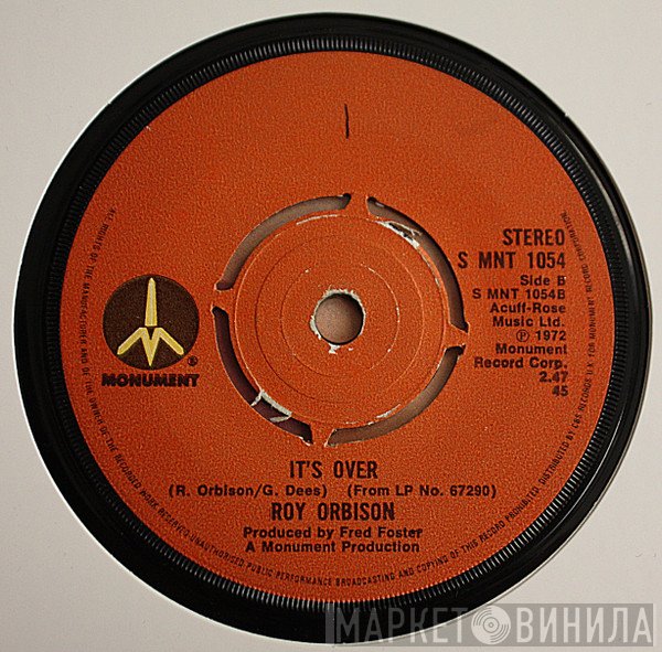 Roy Orbison - Oh Pretty Woman / It's Over