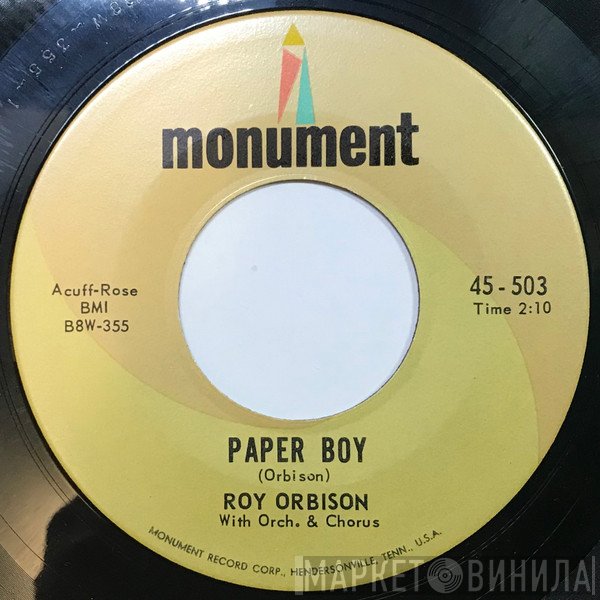 Roy Orbison - Paper Boy / With The Bug