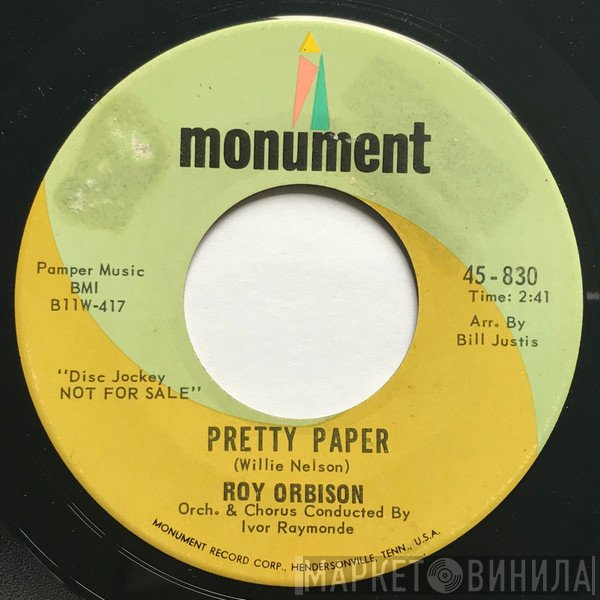 Roy Orbison  - Pretty Paper