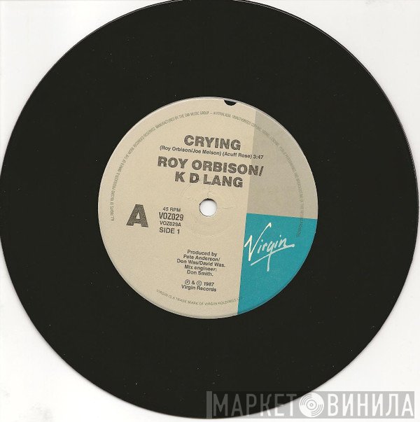 Roy Orbison, k.d. lang  - Crying