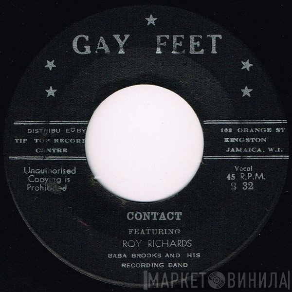 Roy Richards, The Baba Brooks Band - Contact / Maureen