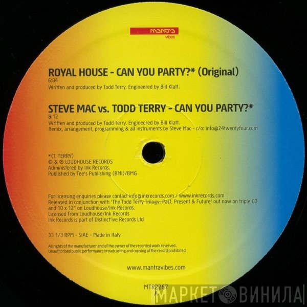 Royal House - Can You Party?