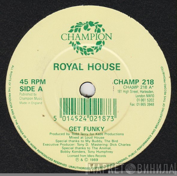Royal House - Get Funky