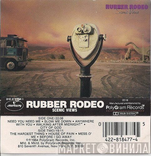 Rubber Rodeo  - Scenic Views