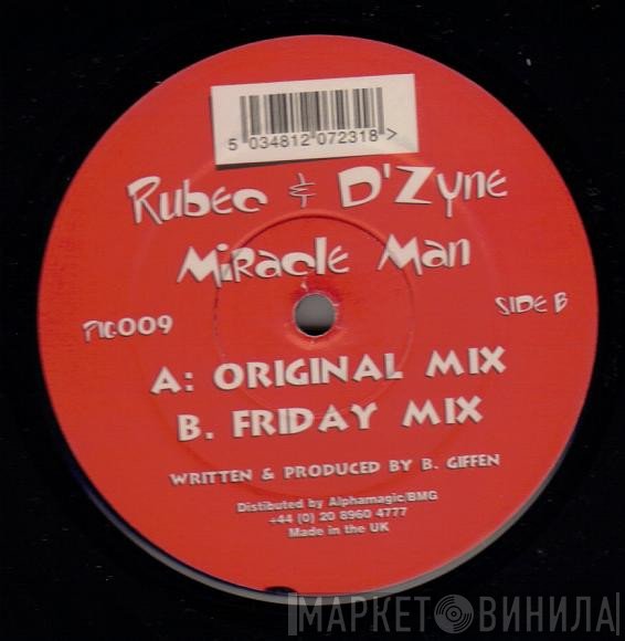 Rubec & D-Zyne  - Miracle Man