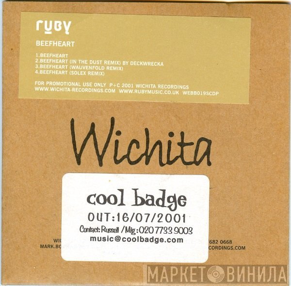 Ruby  - Beefheart