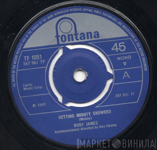 Ruby James  - Getting Mighty Crowded