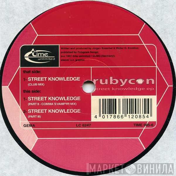 Rubycon - Street Knowledge EP