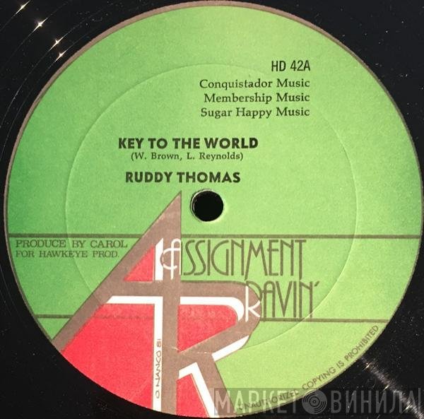 Ruddy Thomas  - Key To The World