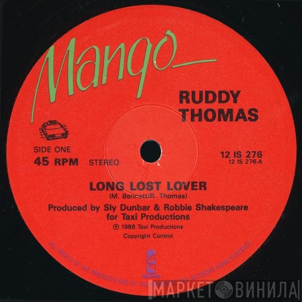 Ruddy Thomas  - Long Lost Lover