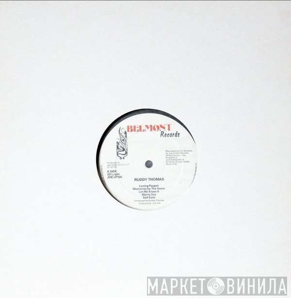 Ruddy Thomas  - Ruddy Thomas