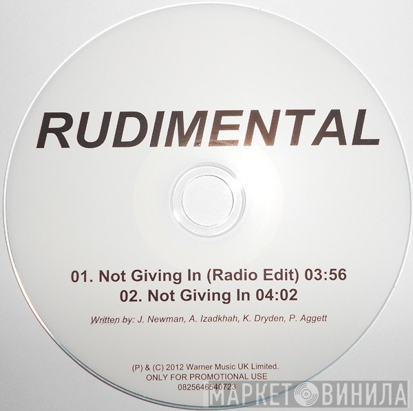 Rudimental  - Not Giving In