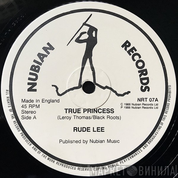 Rudy Lee - True Princess / Doing My Own Thing