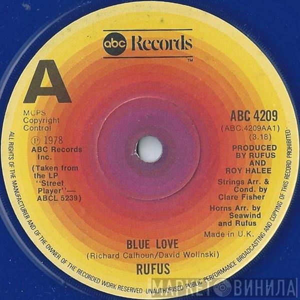 Rufus  - Blue Love / Take Time (Instrumental)
