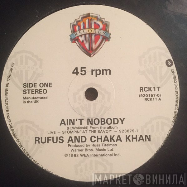 Rufus &amp; Chaka Khan - Ain't Nobody