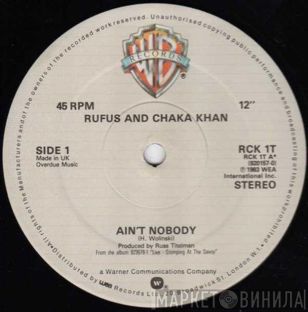 Rufus &amp; Chaka Khan - Ain't Nobody