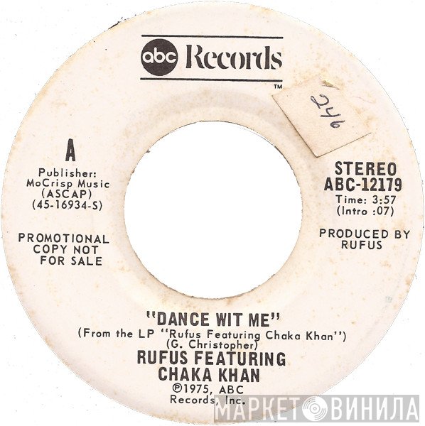 Rufus & Chaka Khan - Dance Wit Me