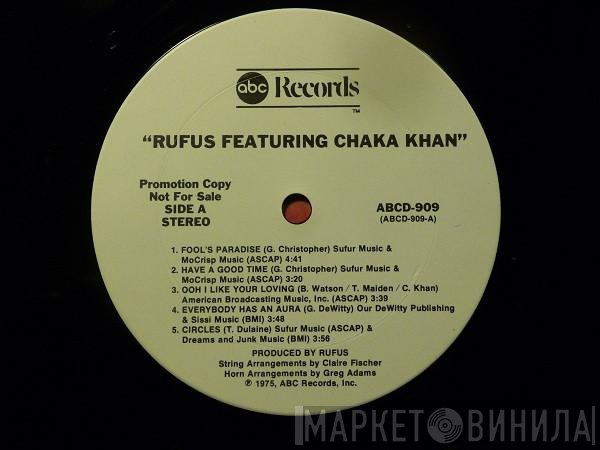 Rufus & Chaka Khan  - Rufus Featuring Chaka Khan