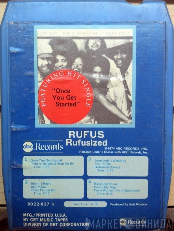 Rufus & Chaka Khan  - Rufusized