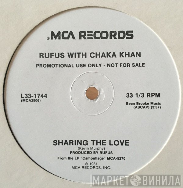 Rufus &amp; Chaka Khan - Sharing The Love