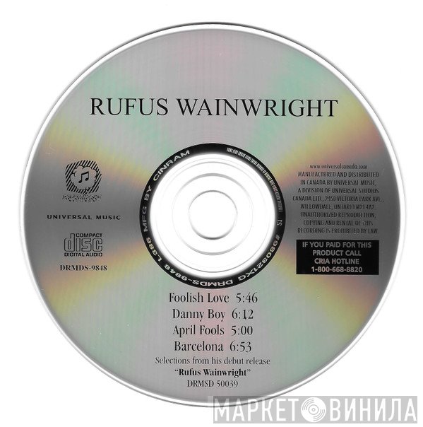 Rufus Wainwright  - Rufus Wainwright