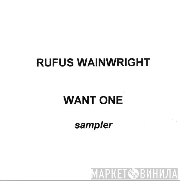 Rufus Wainwright  - Want One