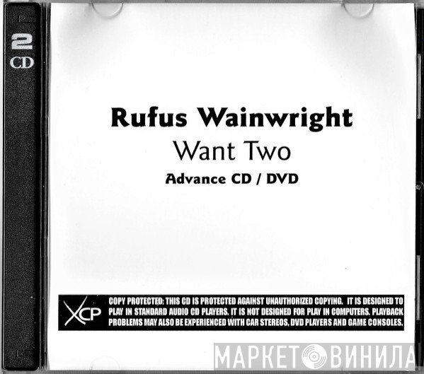 Rufus Wainwright  - Want Two
