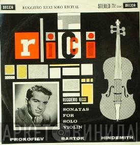 Ruggiero Ricci  - Ruggiero Ricci Solo Recital