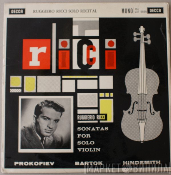 Ruggiero Ricci  - Ruggiero Ricci Solo Recital