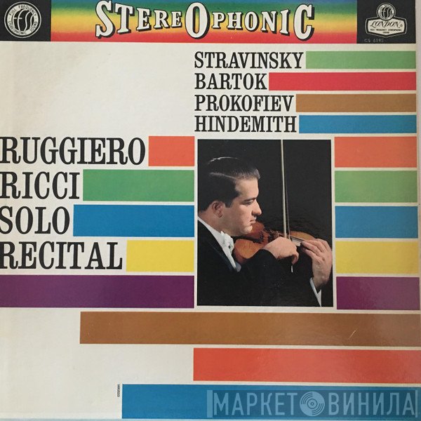 Ruggiero Ricci  - Ruggiero Ricci Solo Recital