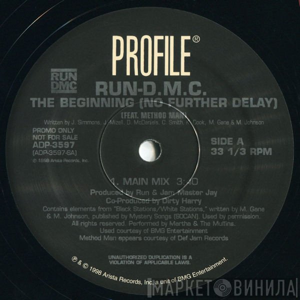 Run-DMC, Method Man - The Beginning (No Further Delay)