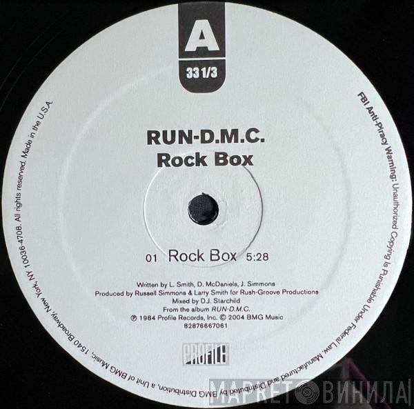 Run-DMC  - Rock Box