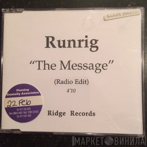 Runrig  - The Message