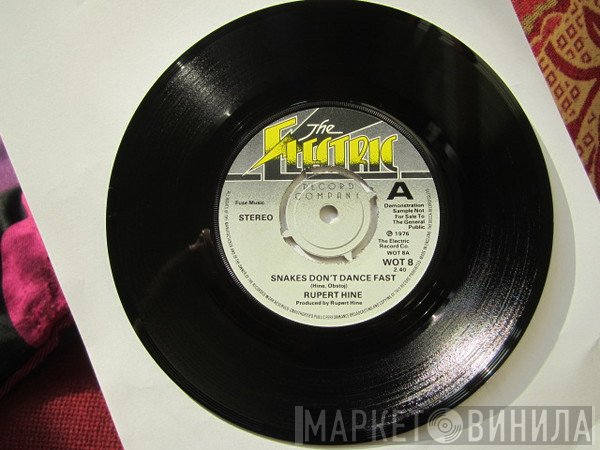 Rupert Hine - Snakes Don't Dance Fast