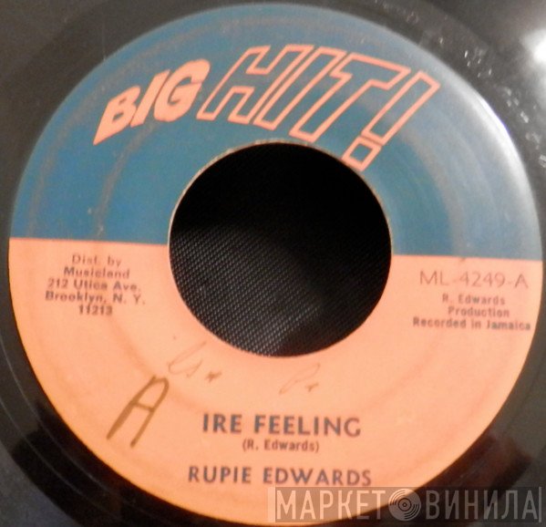 Rupie Edwards, Rupie Edwards All Stars - Irie Feeling / Feeling High