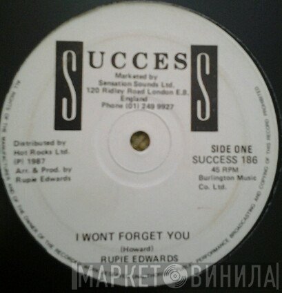 Rupie Edwards - I Wont Forget You