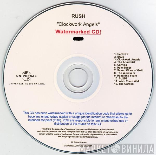 Rush  - Clockwork Angels