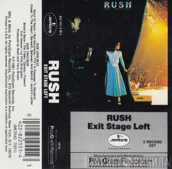 Rush  - Exit...Stage Left