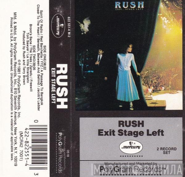 Rush  - Exit...Stage Left