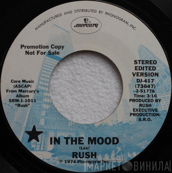 Rush  - In The Mood